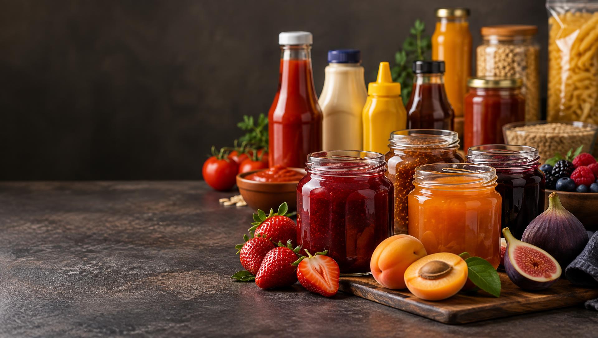 BCF Egypt product range — jams, sauces, juices, tomato products, pasta, cereals and more